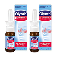 OLYNTH 0,1% für Erwachsene Nasendosierspray Doppelpackung 