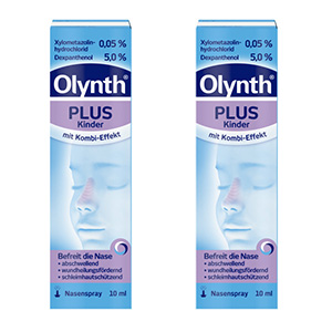 OLYNTH Plus 0,05%/5% für Kinder Nasenspray o.K. Doppelpackung
