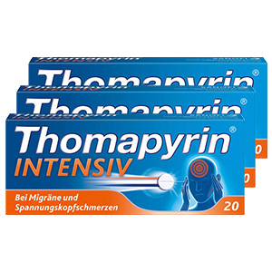 Thomapyrin® INTENSIV bei Migräne & Kopfschmerz 