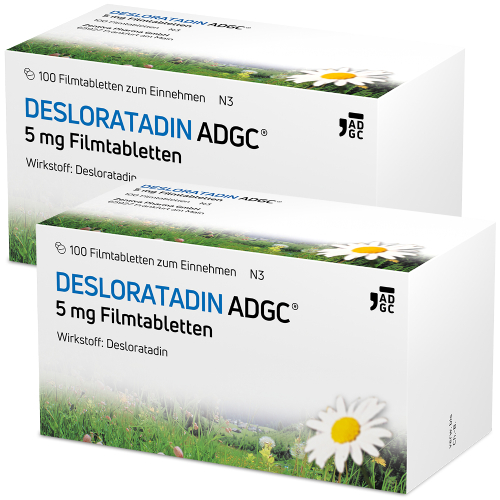 DESLORATADIN ADGC 5 mg Filmtabletten Doppelpackung 