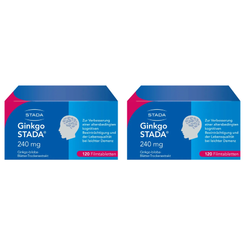 GINKGO STADA 240 mg Filmtabletten Doppelpackung 