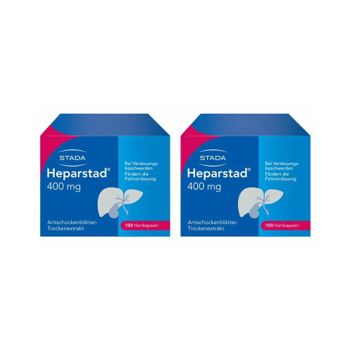 HEPARSTAD Artischocken Kapseln Doppelpackung 