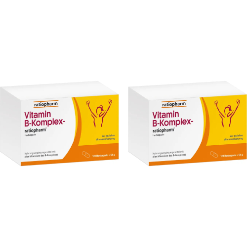 VITAMIN B-KOMPLEX-ratiopharm Kapseln Doppelpackung 