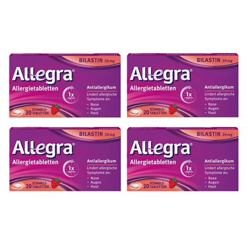 ALLEGRA Allergietabletten 20 mg Schmelztabletten 