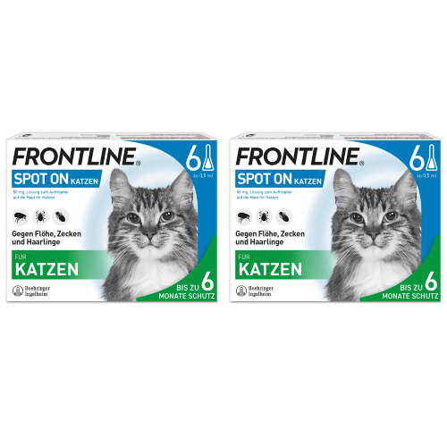 FRONTLINE® SPOT ON Katze gegen Zecken und Flöhe Set 