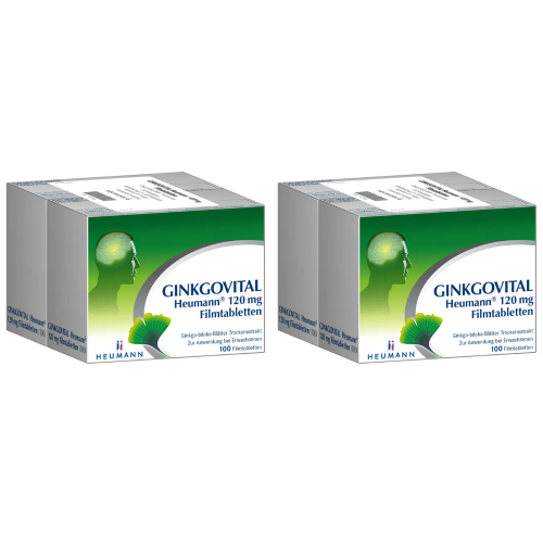 GINKGOVITAL Heumann 120 mg Filmtabletten Set 