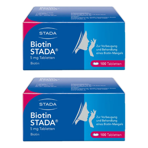 BIOTIN STADA 5 mg Tabletten Doppelpackung 