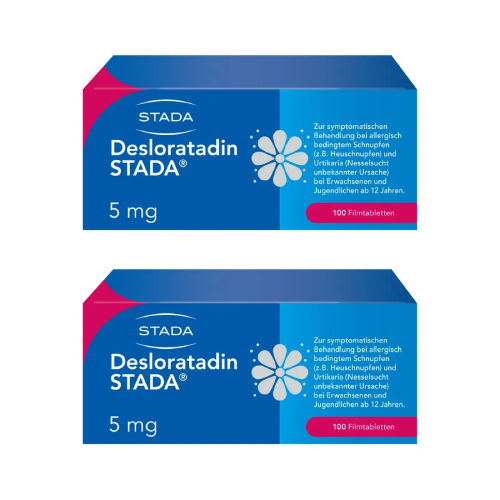 DESLORATADIN STADA 5 mg Filmtabletten Doppelpackung 