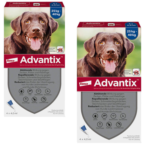 ADVANTIX Spot-on für den Hund 25-40kg 