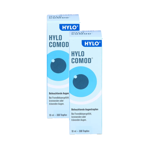 HYLO-COMOD Augentropfen Doppelpackung 