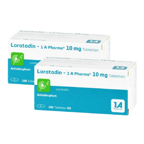 LORATADIN-1A Pharma Tabletten Set 