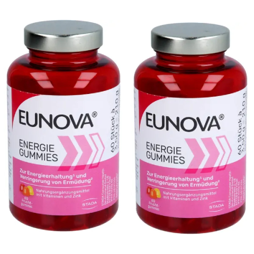 EUNOVA Energie Gummies Doppelpackung 