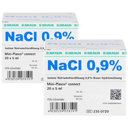 KOCHSALZLÖSUNG 0,9% Miniplasco connect Set 