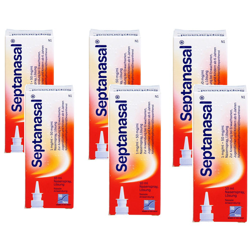 SEPTANASAL 1 mg/ml + 50 mg/ml Nasenspray