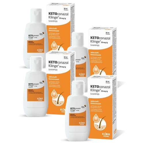 KETOCONAZOL Klinge 20 mg/g Shampoo