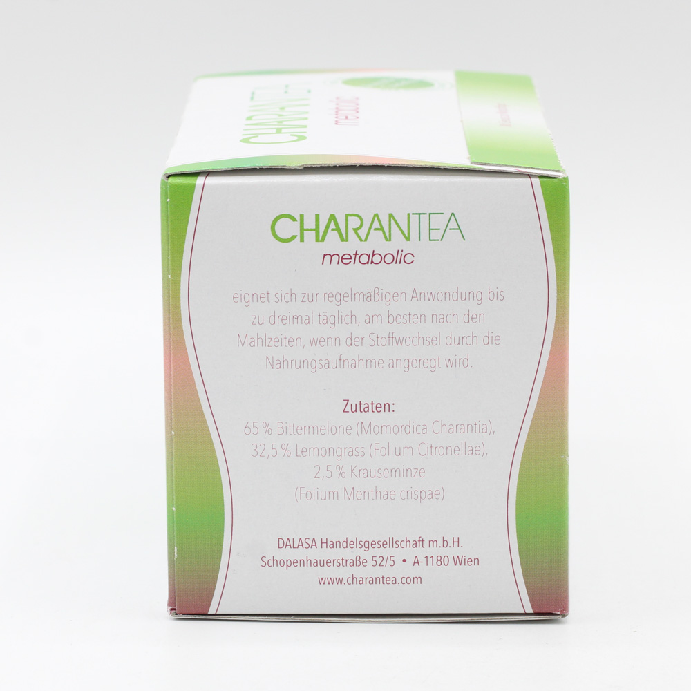 CHARANTEA metabolic Lemon/Mint Filterbeutel