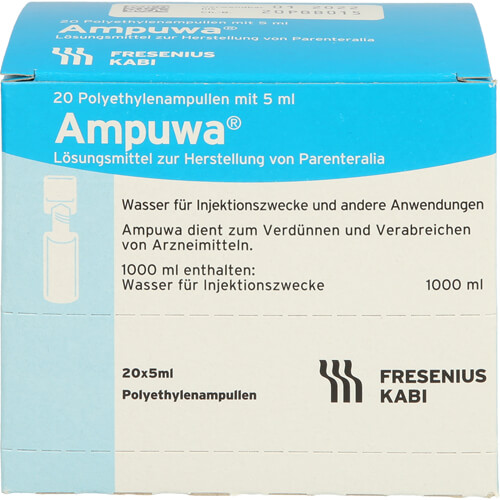 AMPUWA Plastikampullen Injektions-/Infusionslsg.