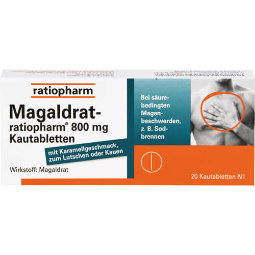 MAGALDRAT-ratiopharm 800 mg Tabletten