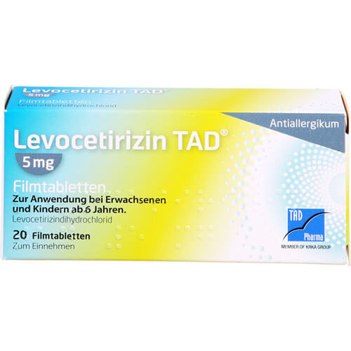 LEVOCETIRIZIN TAD 5 mg Filmtabletten