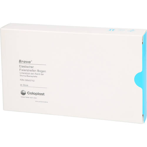 BRAVA elastischer Fixierstreifen gebogen