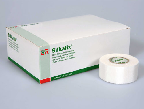 SILKAFIX Heftpfl.1,25 cmx9,2 m Pappkern
