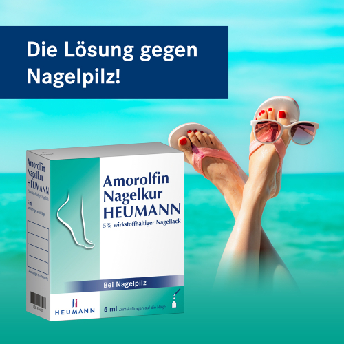 Amorolfin Heumann 5% Nagellack gegen Nagelpilz