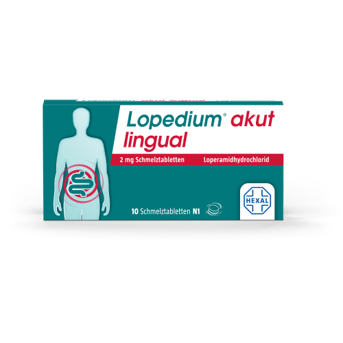 LOPEDIUM akut lingual 2 mg Schmelztabletten
