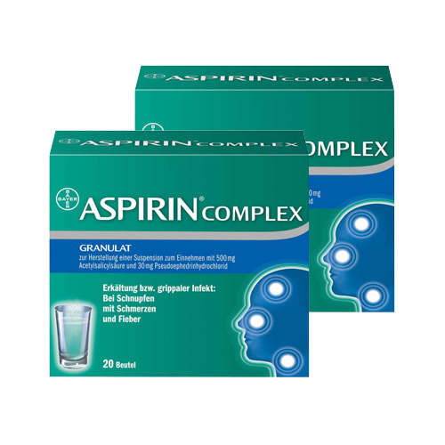 ASPIRIN® Complex Granulat Doppelpackung 