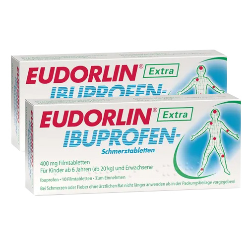 EUDORLIN extra Ibuprofen Schmerztabl. Doppelpackung 