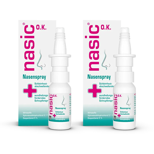 NASIC o.K. Nasenspray Doppelpackung 