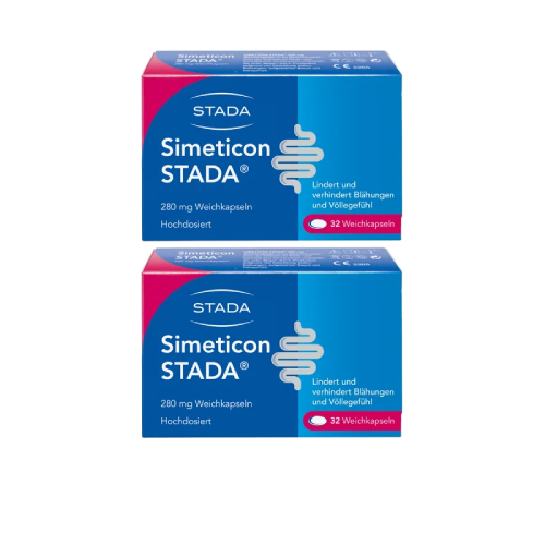 SIMETICON STADA 280 mg Weichkapseln Doppelpackung 