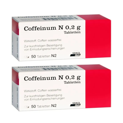 COFFEINUM N 0,2 g Tabletten Doppelpackung 