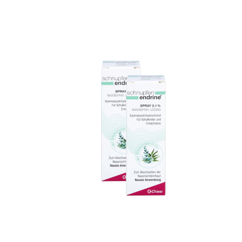 SCHNUPFEN ENDRINE 0,1% Nasenspray Set 