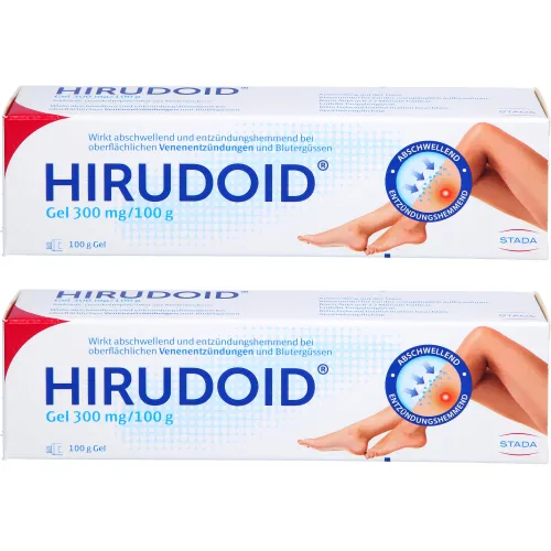HIRUDOID Gel 300 mg/100 g Doppelpackung 