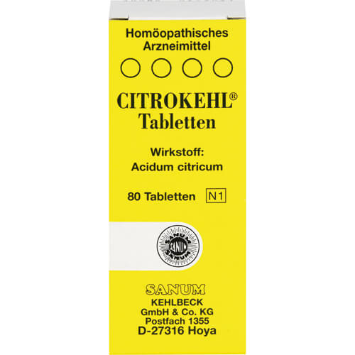 CITROKEHL Tabletten
