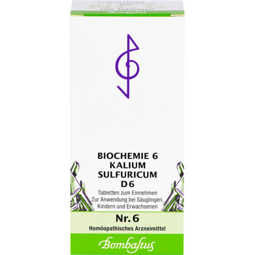 BIOCHEMIE 6 Kalium sulfuricum D 6 Tabletten