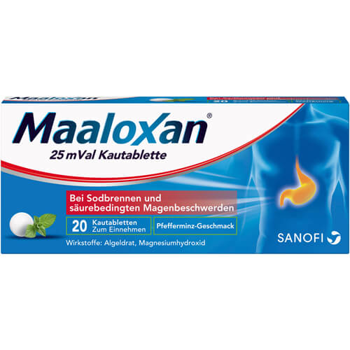 MAALOXAN 25 mVal Kautabletten