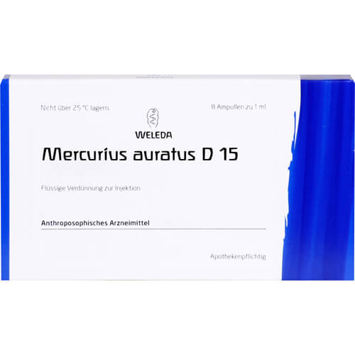 MERCURIUS AURATUS D 15 Ampullen