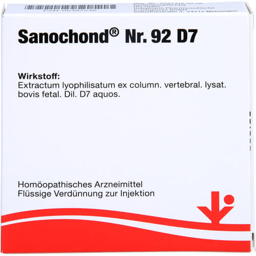 SANOCHOND Nr.92 D 7 Ampullen