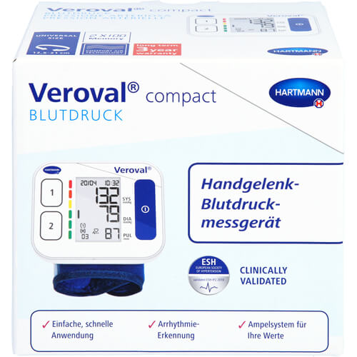 VEROVAL compact Handgelenk-Blutdruckmessgerät