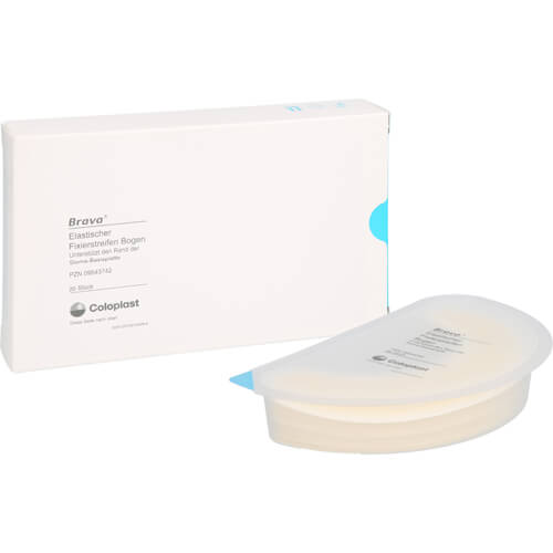 BRAVA elastischer Fixierstreifen gebogen
